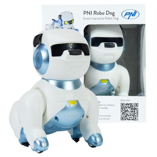 PNI interaktivn Robot Robo Dog 3.7 V, 350 mAh, Bl / Modr