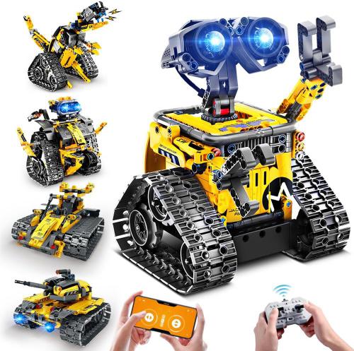 INSOON RC Robot stavebnice pro dti 5-in-1
