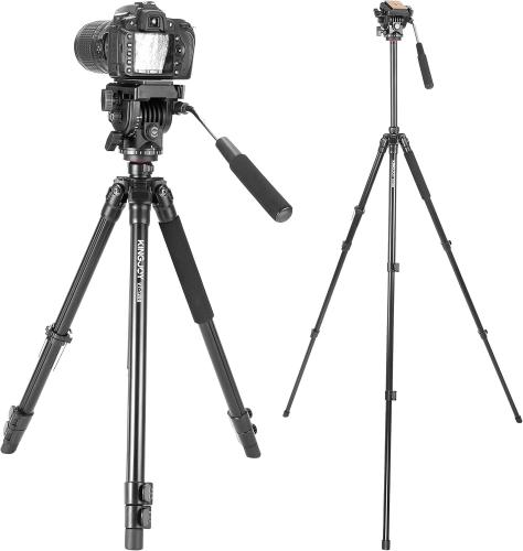 Kingjoy videostativ 156cm, 1,8 kg